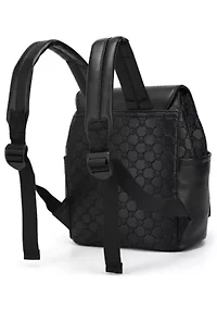 Compass 10L Vegan Leather Monogram Mini Backpack