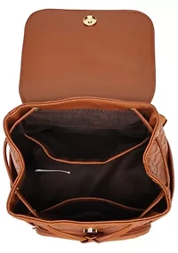 Compass 10L Vegan Leather Monogram Mini Backpack