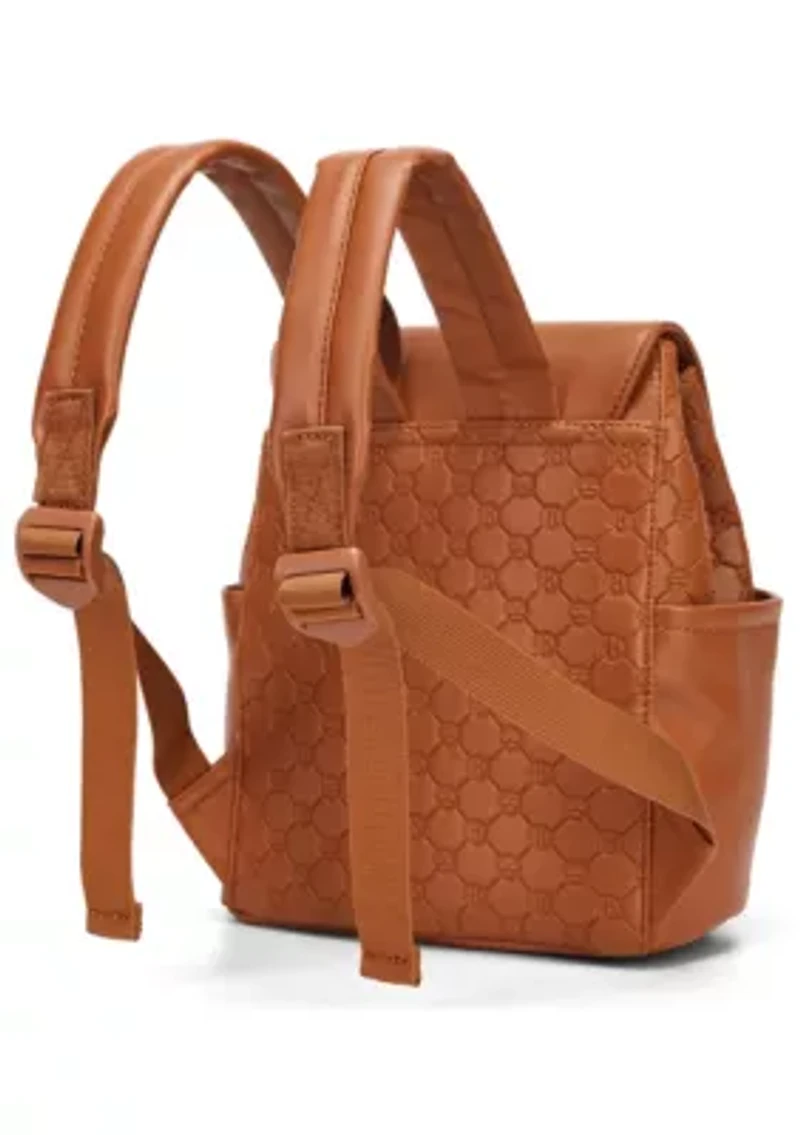 Compass 10L Vegan Leather Monogram Mini Backpack