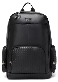 Leisure Luxe 27L Vegan Leather Backpack