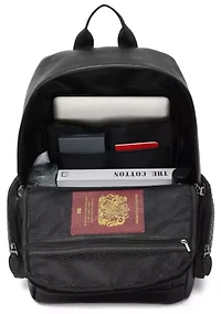 Leisure Luxe 27L Vegan Leather Backpack