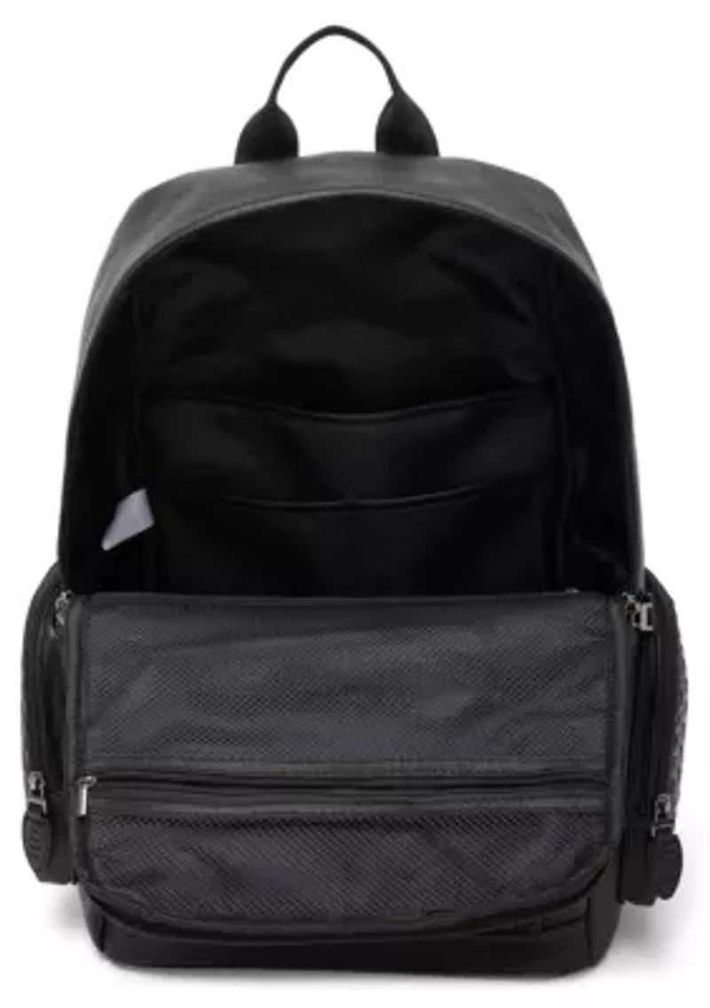 Leisure Luxe 27L Vegan Leather Backpack