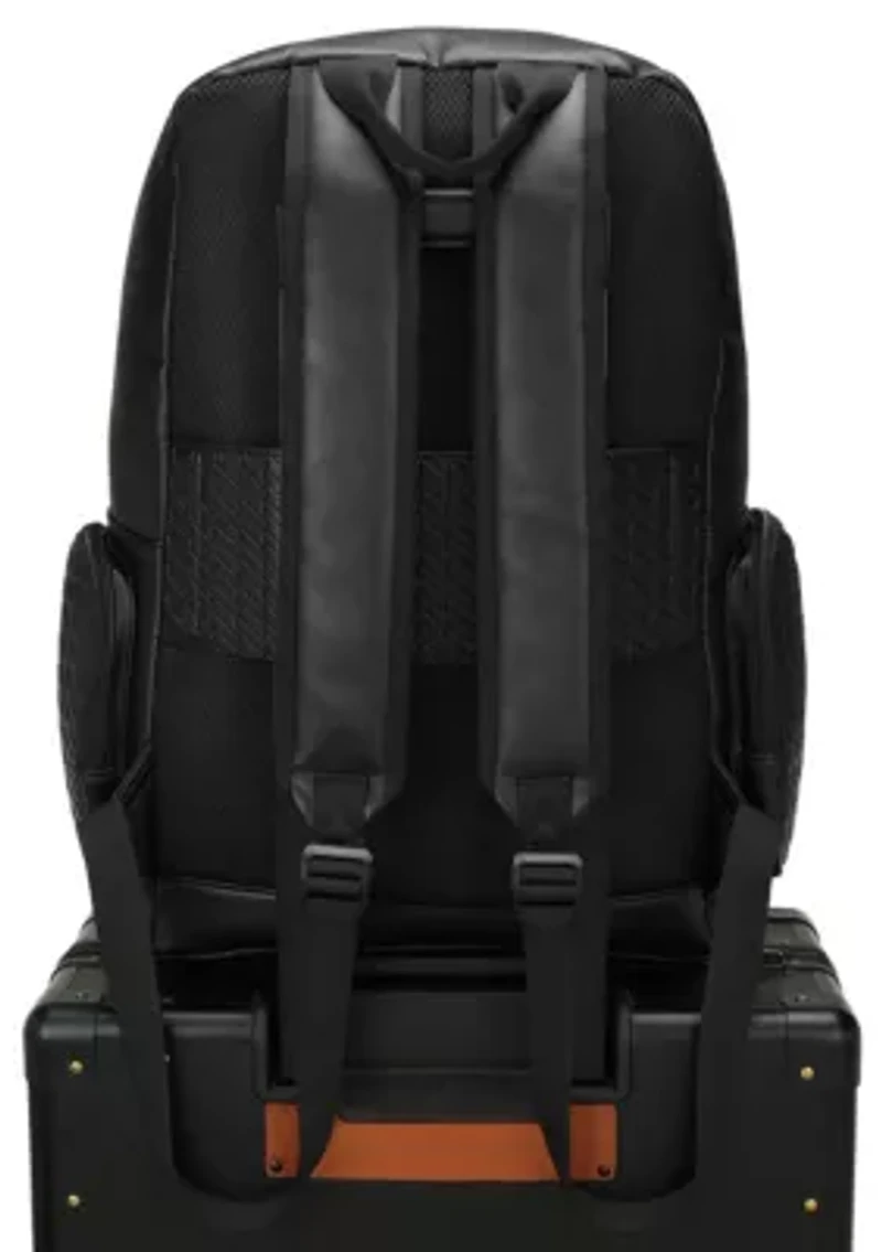 Leisure Luxe 27L Vegan Leather Backpack