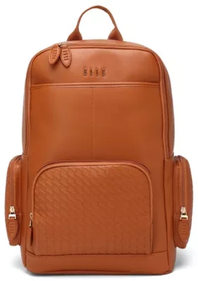 Leisure Luxe 27L Vegan Leather Backpack