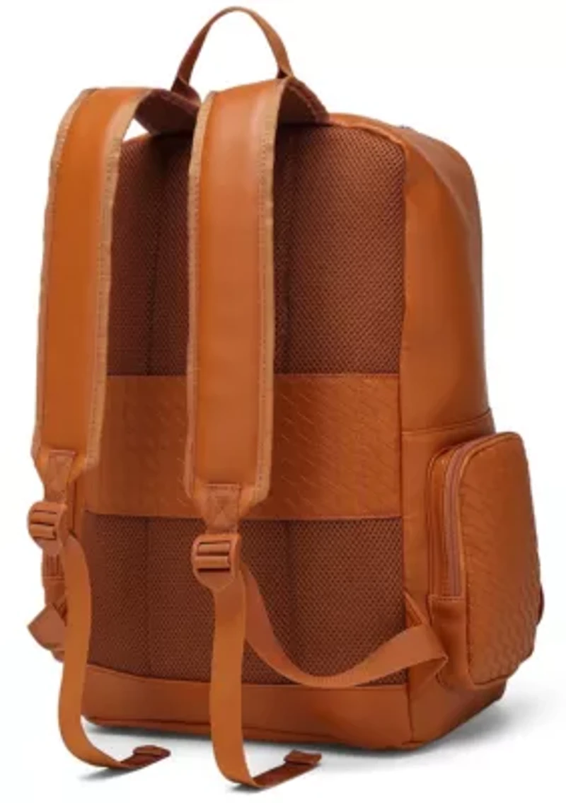 Leisure Luxe 27L Vegan Leather Backpack