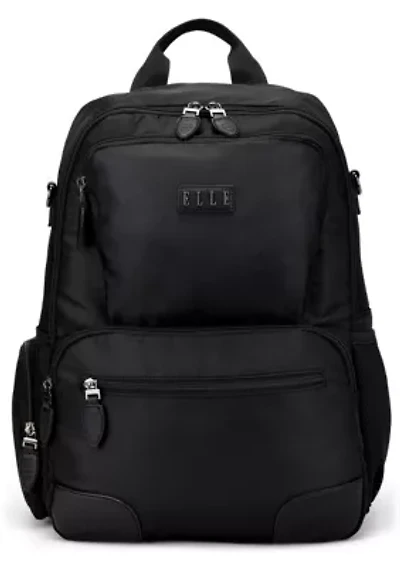 Voyage 20L Twill and Vegan Leather Backpack