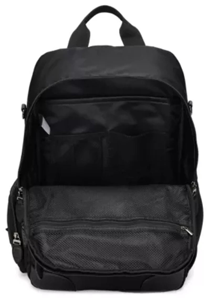 Voyage 20L Twill and Vegan Leather Backpack