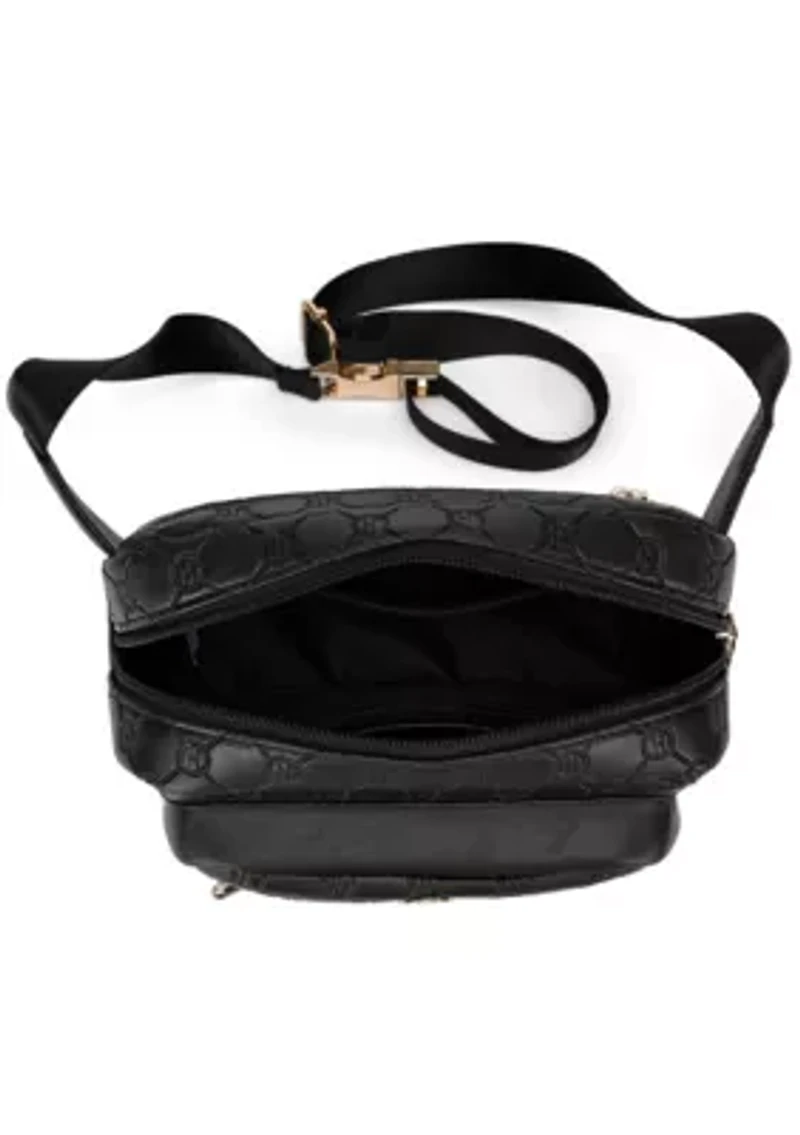 Compass 1.6L Vegan Leather Monogram Sling