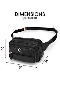 Compass 1.6L Vegan Leather Monogram Sling