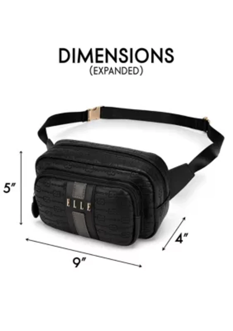 Eleganza 1.6L Vegan Leather Monogram Sling