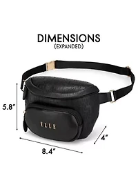 Wayfarer 1.8L Vegan Leather Monogram Sling