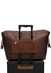 Eleganza 32L Monogram Weekender Tote Bag