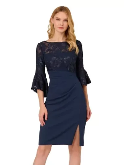 Floral Lace Combo Dress