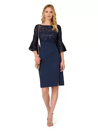 Floral Lace Combo Dress
