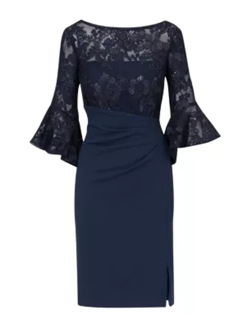 Floral Lace Combo Dress