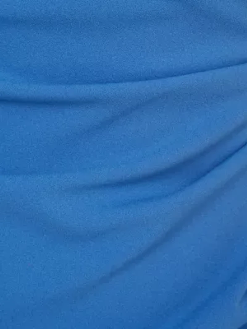 Knit Crepe Short Dress