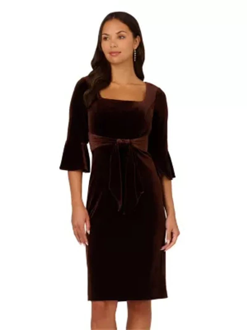 Tie Front Dress