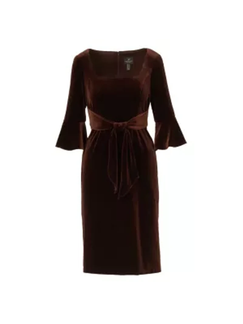 Tie Front Dress