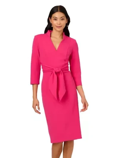 Front Tie Short Dress