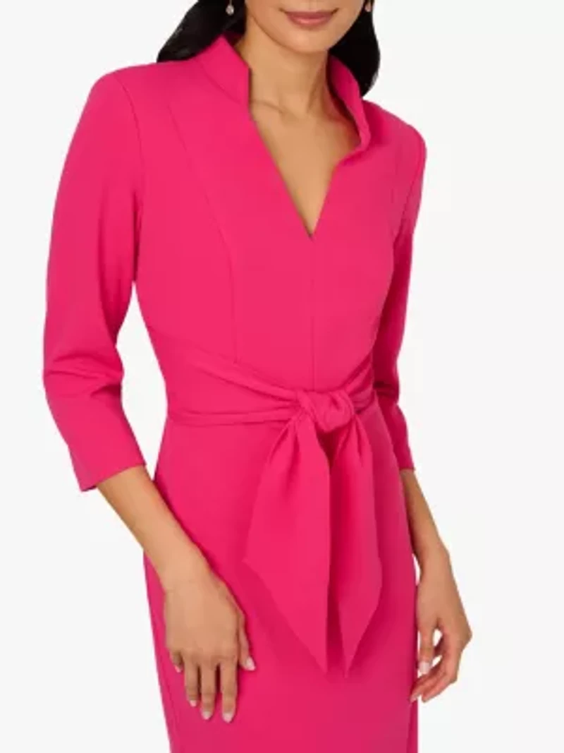 Front Tie Short Dress