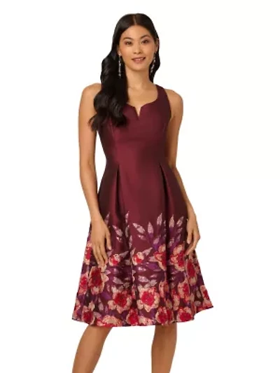 Notch Scoop Neck Midi
