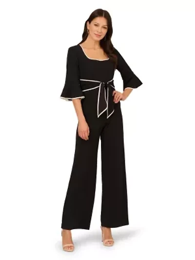 Asymmetrical Crepe Dress