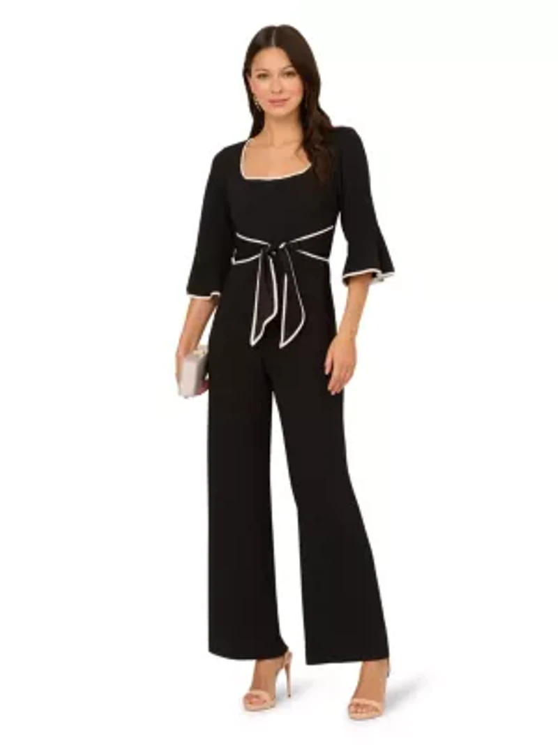 Asymmetrical Crepe Dress