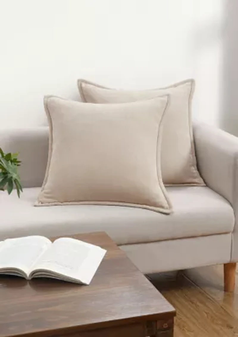 Cashmere Chenille Decorative Pillow