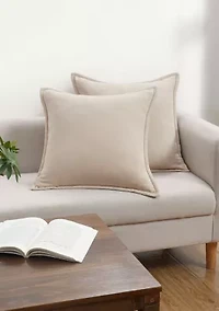 Cashmere Chenille Decorative Pillow