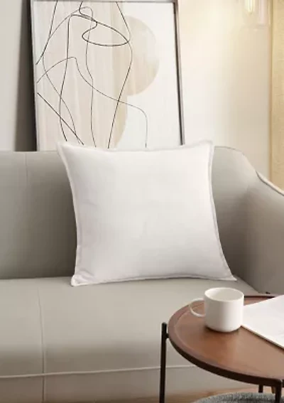 Faux Linen Decorative Pillow