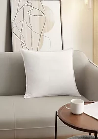 Faux Linen Decorative Pillow