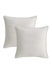 Faux Linen Decorative Pillow