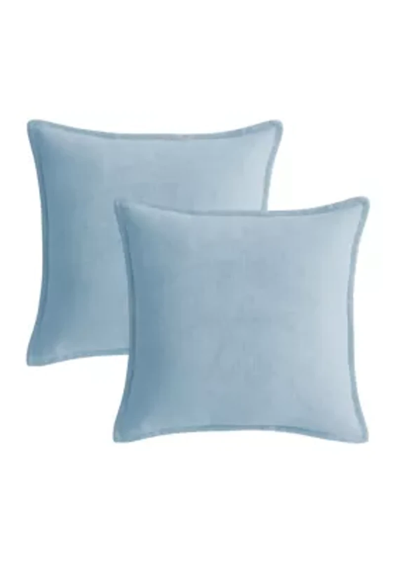Faux Linen Decorative Pillow