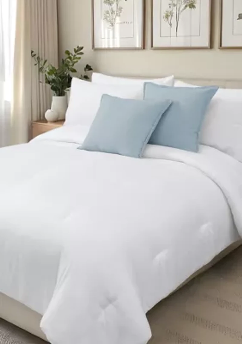 Faux Linen Decorative Pillow