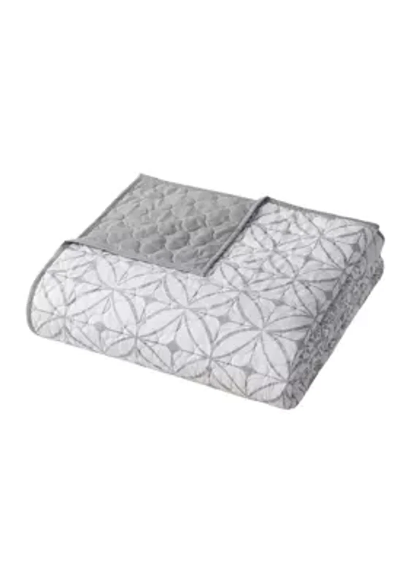 New Haven Gray 3 Piece Quilt Set