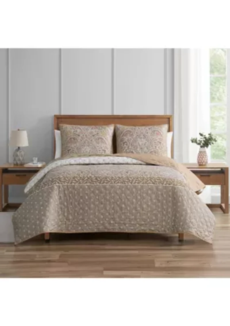 Portico 3 Piece Quilt Set