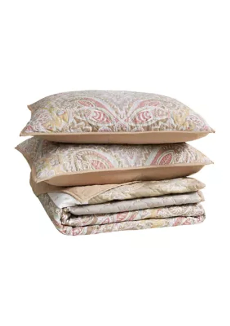 Portico 3 Piece Quilt Set