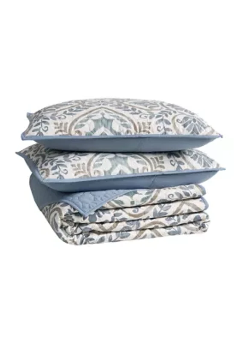 Sofia 3 Piece Quilt Set
