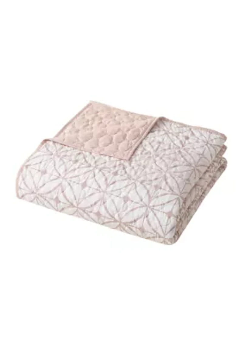 New Haven Blush 3 Piece Quilt Set