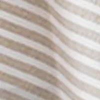 Boho Harper Stripe Knotted Tassel Hand Towels Set of 2