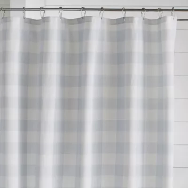 Farmhouse Living Buffalo Check Shower Curtain - 72" x