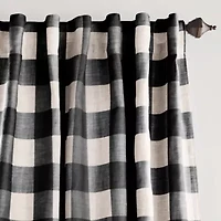 Grainger Buffalo Check Blackout Window Curtain