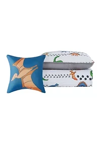 Dino Tracks Quilt Set