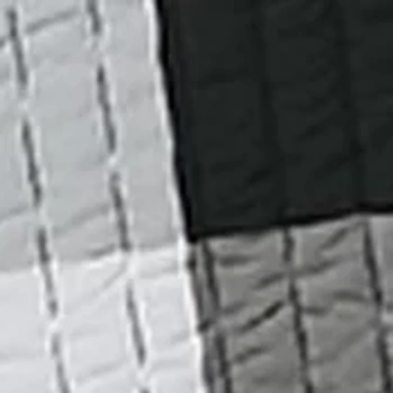 Truly Soft Everyday Buffalo Plaid Black King XL Quilt Set
