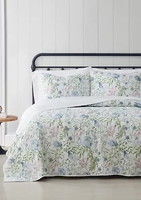 Field Floral Quilt Set