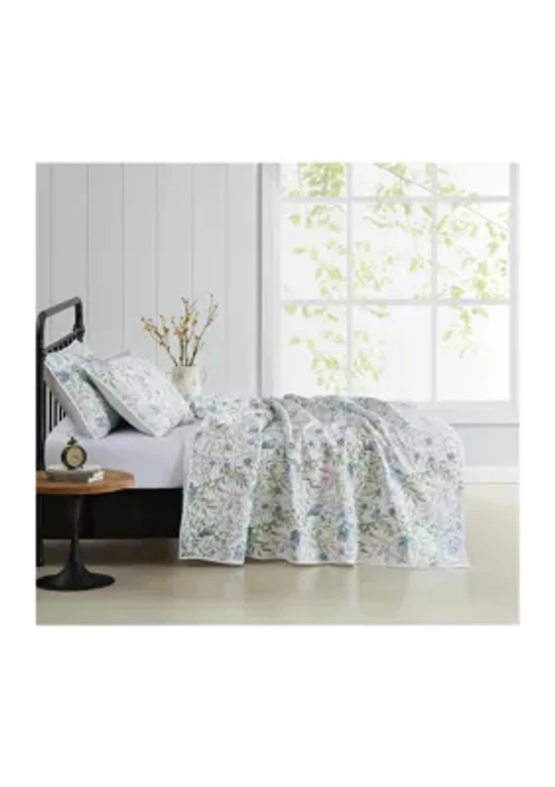 Field Floral Quilt Set