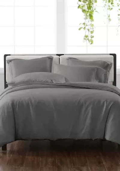 Heritage Solid Duvet Cover Set