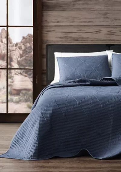 FRYE Ray Blue Qu Quilt