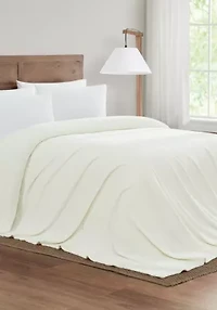 Truly Soft Velvet Plush Light Blue Family Blanket