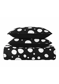 Truly Soft Sophia Dot King 3 Piece Quilt Set